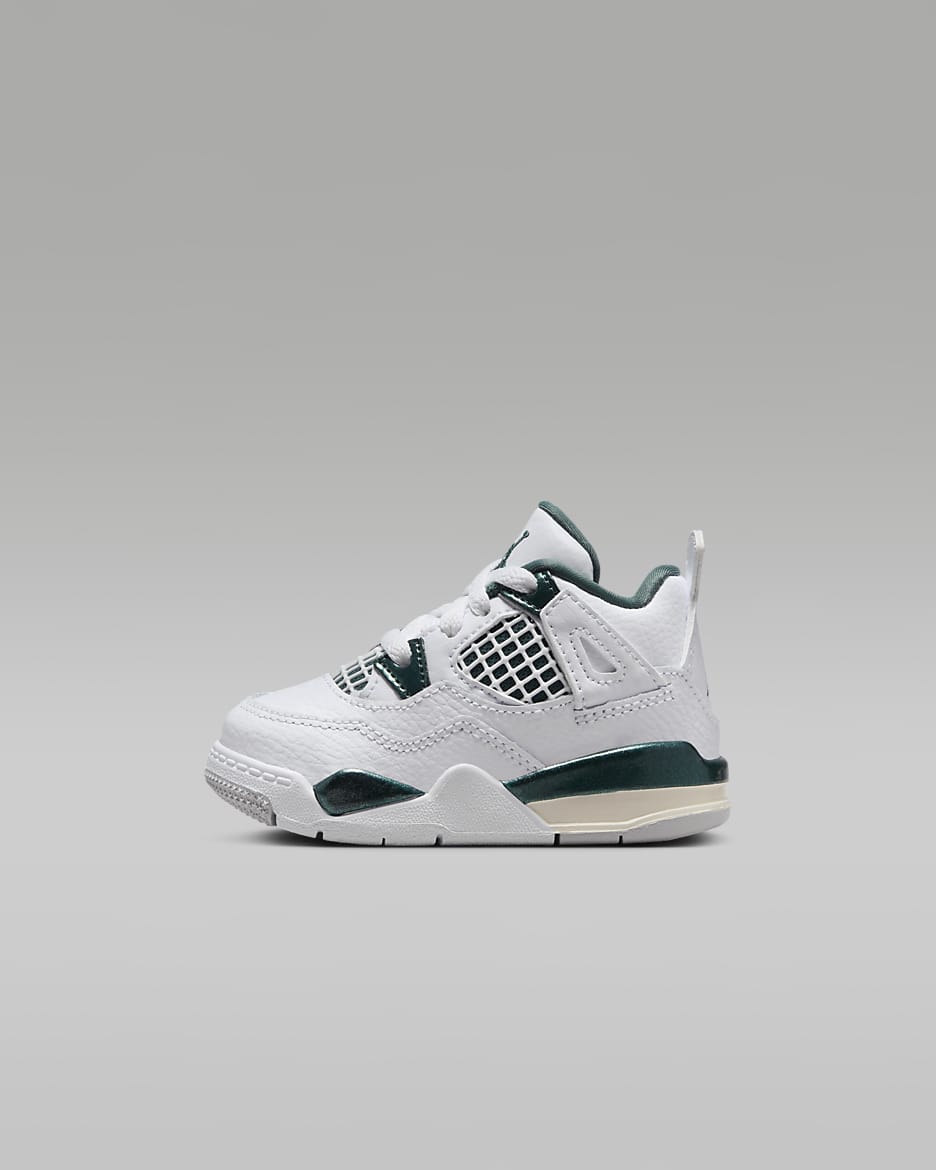 Jordan 4 Retro Oxidized Green Baby Toddler Shoes. Nike